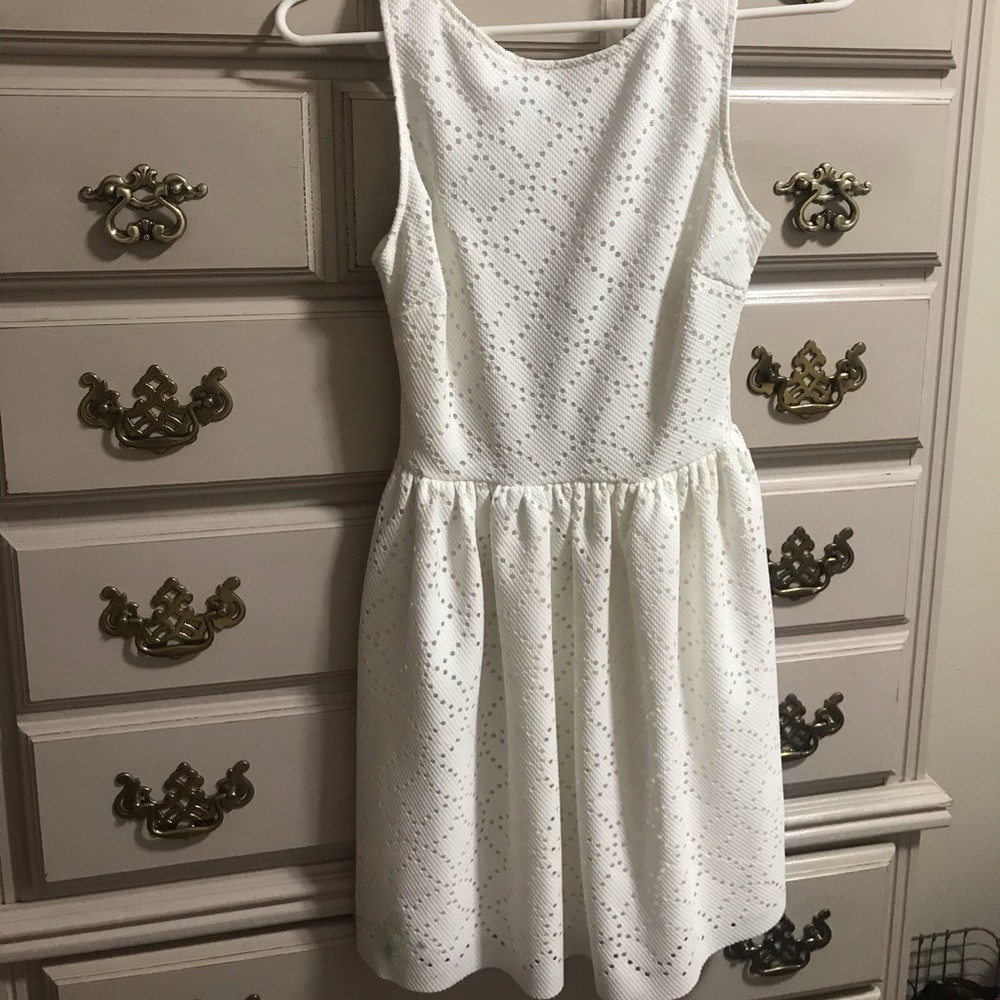 White summer dress